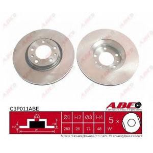 спирачен диск ABE C3P011ABE
