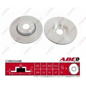спирачен диск ABE C3R026ABE