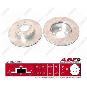 спирачен диск ABE C3V003ABE