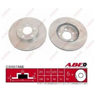 спирачен диск ABE C3V017ABE