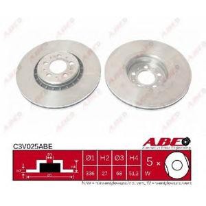 спирачен диск ABE C3V025ABE