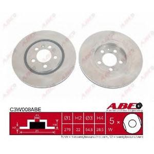 спирачен диск ABE C3W008ABE