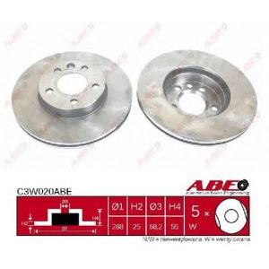 спирачен диск ABE C3W020ABE
