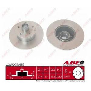 спирачен диск ABE C3W028ABE