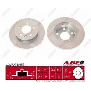 спирачен диск ABE C3W031ABE