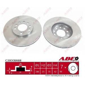 спирачен диск ABE C3X008ABE