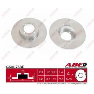 спирачен диск ABE C3X017ABE
