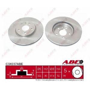 спирачен диск ABE C3X037ABE
