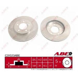 спирачен диск ABE C3Y023ABE