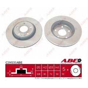 спирачен диск ABE C3Y031ABE