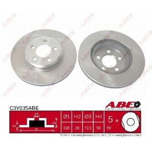 спирачен диск ABE C3Y035ABE