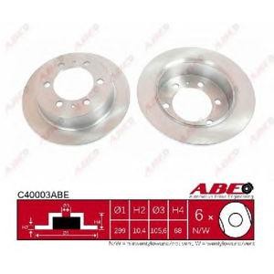 спирачен диск ABE C40003ABE