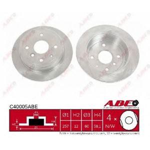 спирачен диск ABE C40005ABE