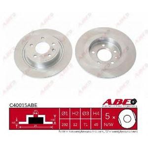 спирачен диск ABE C40015ABE