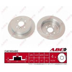 спирачен диск ABE C40300ABE