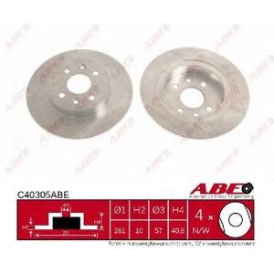 спирачен диск ABE C40305ABE