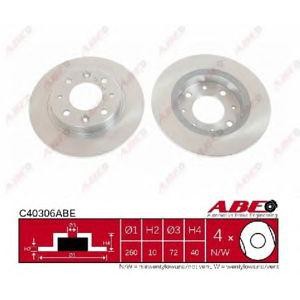 спирачен диск ABE C40306ABE