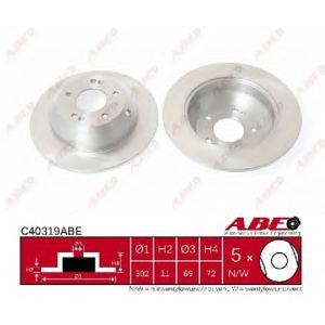 спирачен диск ABE C40319ABE