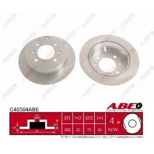 спирачен диск ABE C40504ABE