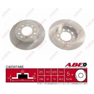 спирачен диск ABE C40507ABE