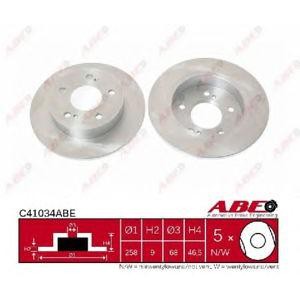 спирачен диск ABE C41034ABE