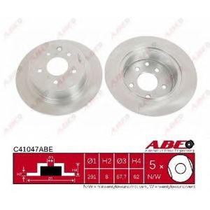 спирачен диск ABE C41047ABE