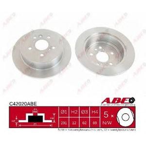 спирачен диск ABE C42020ABE