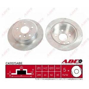 спирачен диск ABE C42025ABE