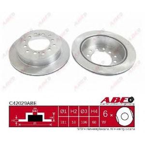 спирачен диск ABE C42029ABE