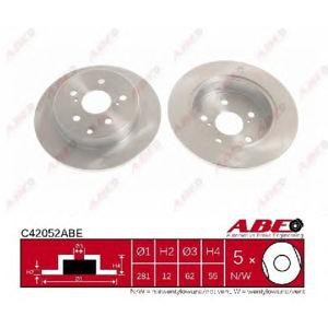 спирачен диск ABE C42052ABE