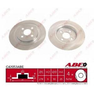 спирачен диск ABE C42053ABE