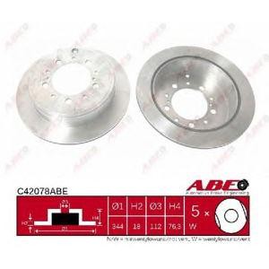 спирачен диск ABE C42078ABE