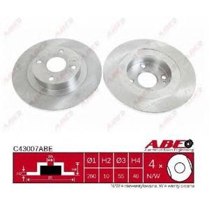 спирачен диск ABE C43007ABE