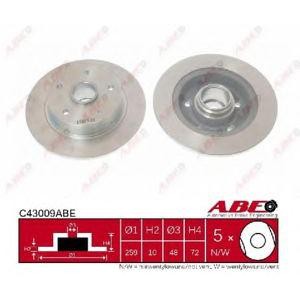 спирачен диск ABE C43009ABE