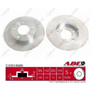 спирачен диск ABE C43014ABE