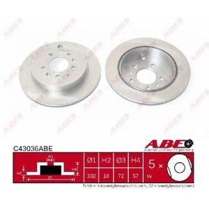 спирачен диск ABE C43036ABE