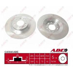спирачен диск ABE C43041ABE