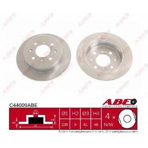 спирачен диск ABE C44009ABE