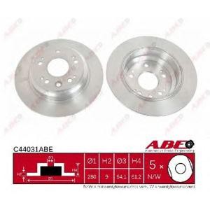 спирачен диск ABE C44031ABE