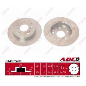 спирачен диск ABE C44032ABE