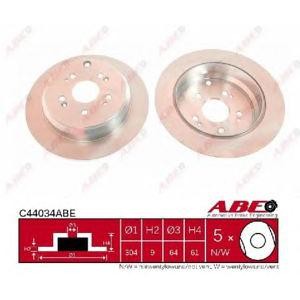 спирачен диск ABE C44034ABE
