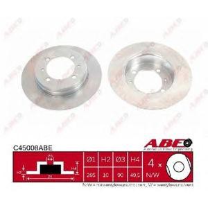 спирачен диск ABE C45008ABE