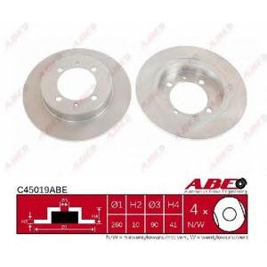 спирачен диск ABE C45019ABE