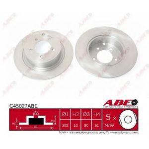спирачен диск ABE C45027ABE