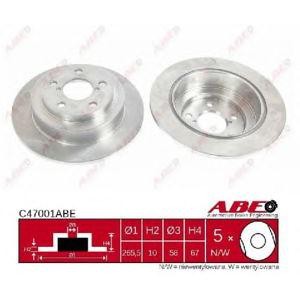 спирачен диск ABE C47001ABE
