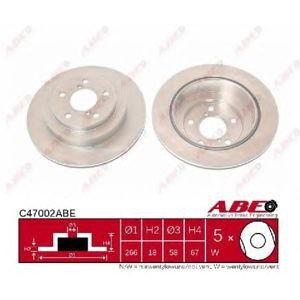 спирачен диск ABE C47002ABE