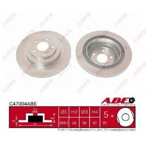 спирачен диск ABE C47004ABE