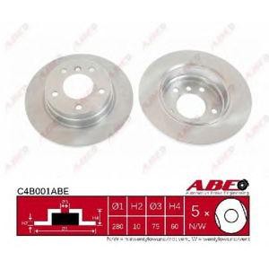 спирачен диск ABE C4B001ABE