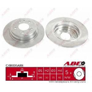 спирачен диск ABE C4B005ABE