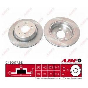 спирачен диск ABE C4B007ABE